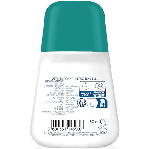 Narta Resixyl - Déodorant Femmes Anti-transpirant Efficace 4 Jours - 3 x 50ml